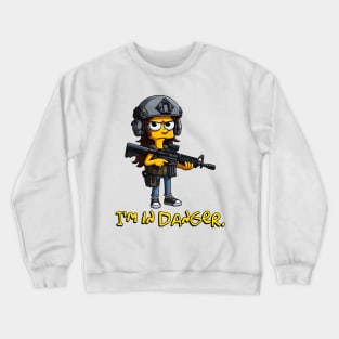 Tactical Yellow People Crewneck Sweatshirt